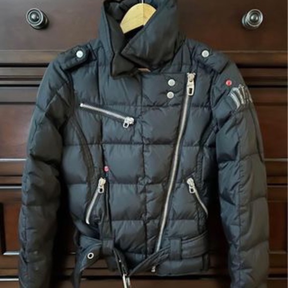 MISS SIXTY Black Puffer Down Jacket - Picture 2 of 3
